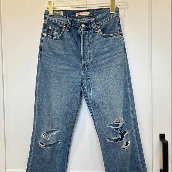 Levi’s Ribcage Straight Ankle jeans size 26 - Picture 1 of 9